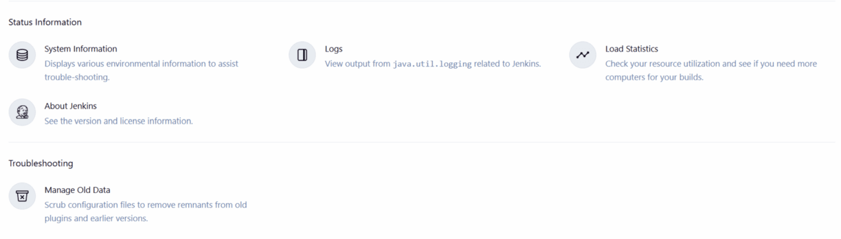 Manage Jenkins