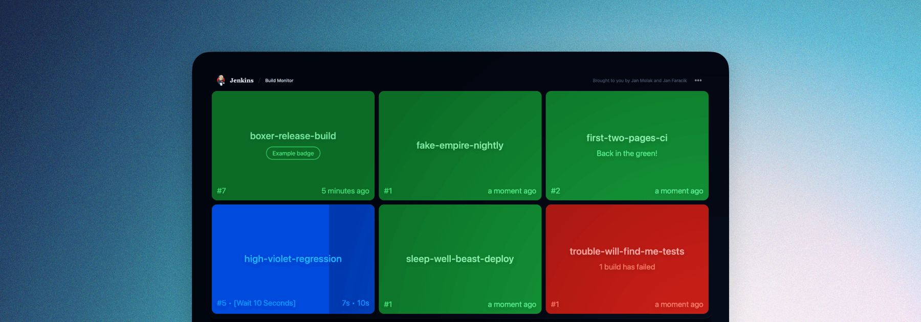Revamped Build Monitor plugin